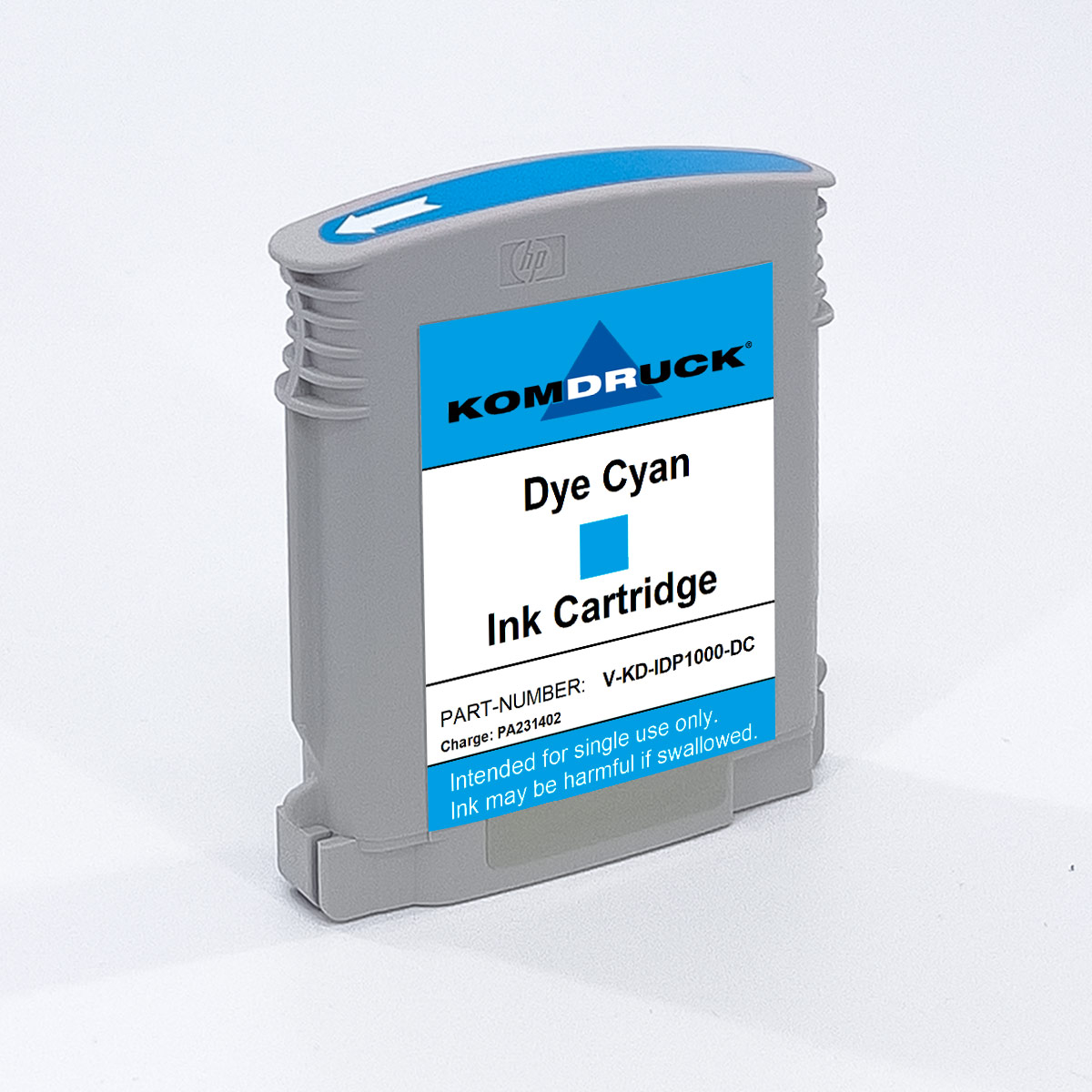 Cyan Dye Ink XL, Einzelpack 28 ml für IDP 1002
