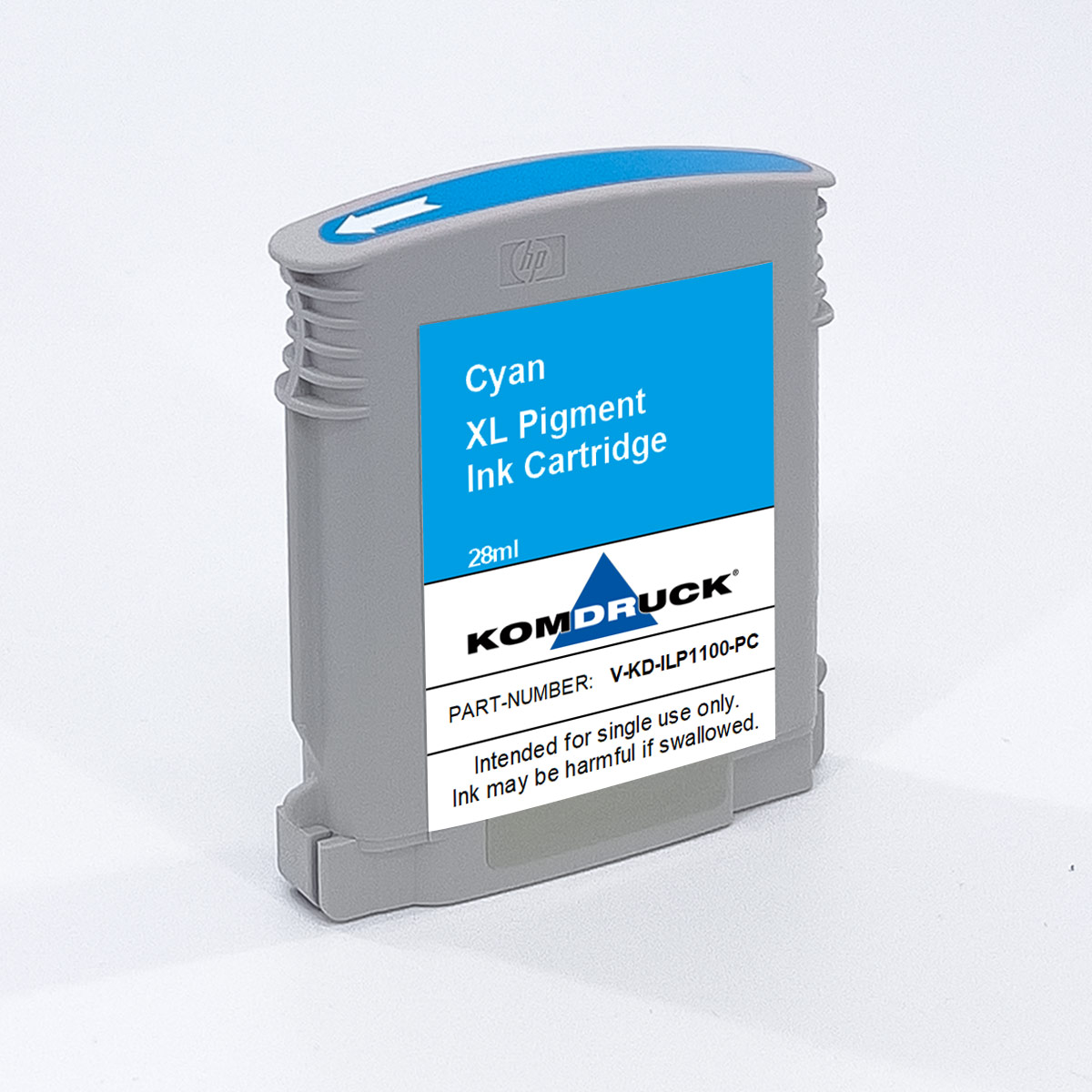 Cyan Pigment Ink XL, Einzelpack 28ml, ILP1102/1103